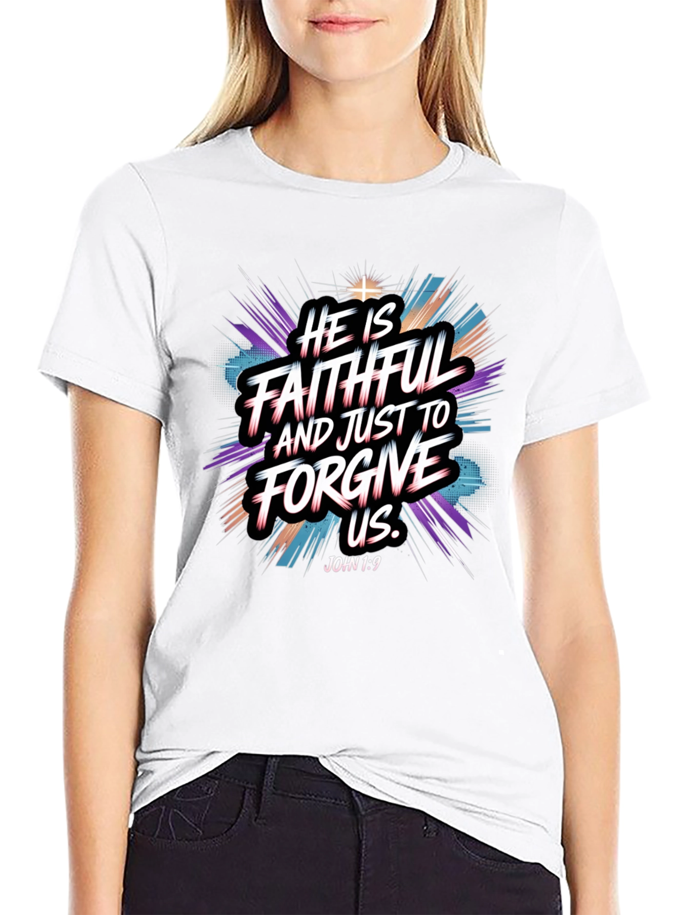Faithful to Forgive Christian T-Shirt
