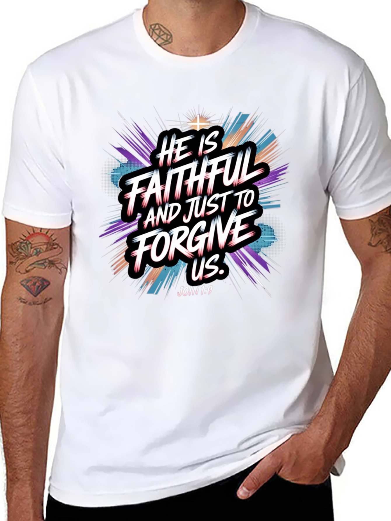 Faithful to Forgive Christian T-Shirt
