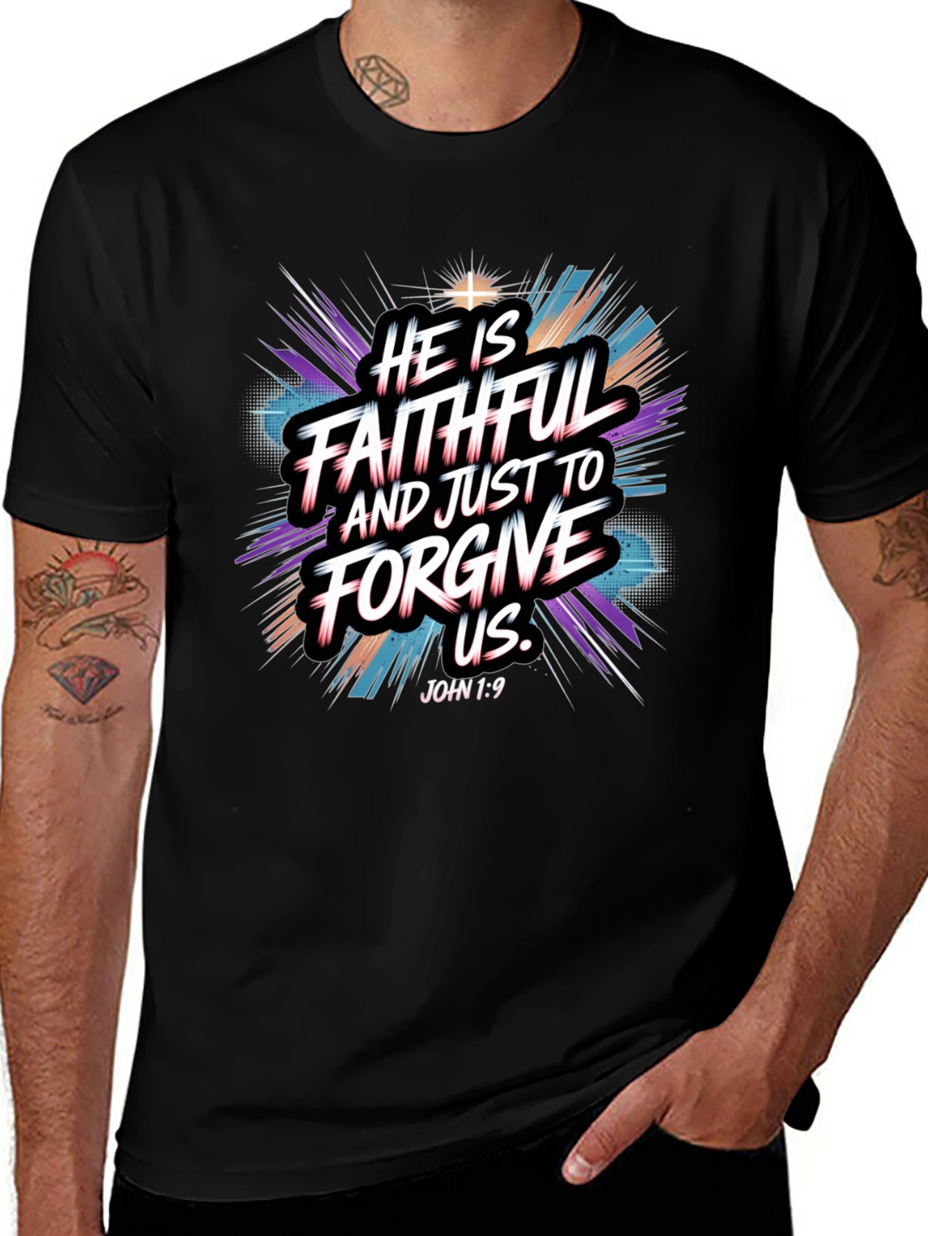 Faithful to Forgive Christian T-Shirt