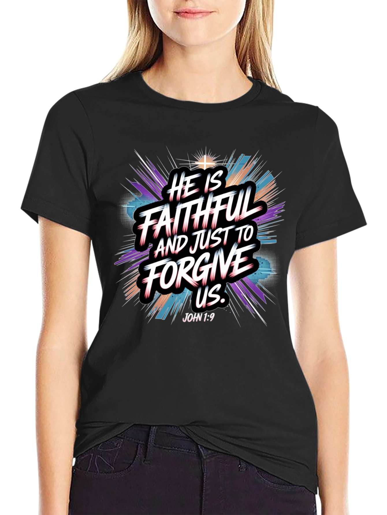Faithful to Forgive Christian T-Shirt
