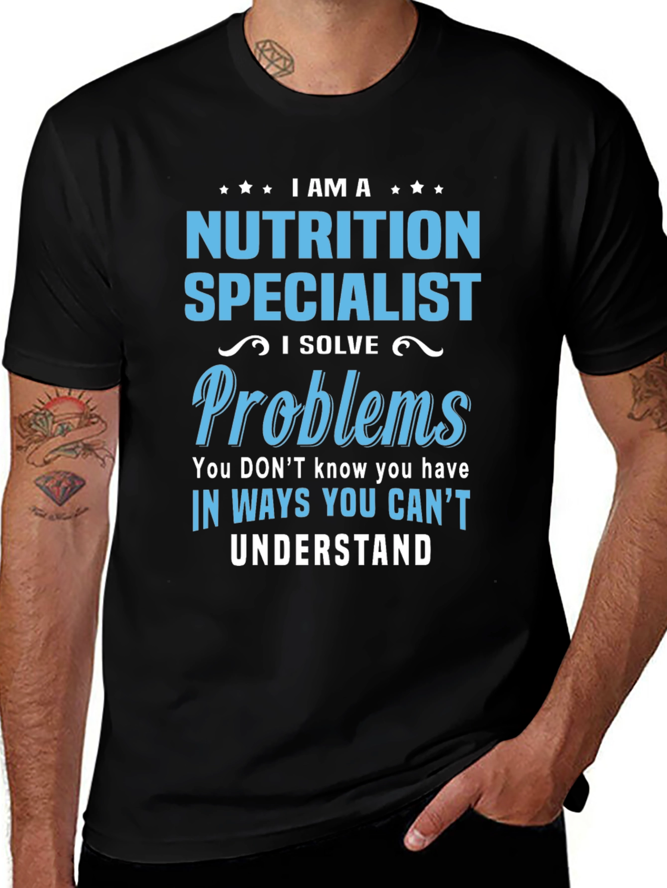 Nutrition Specialist T-Shirt - I Solve Problems
