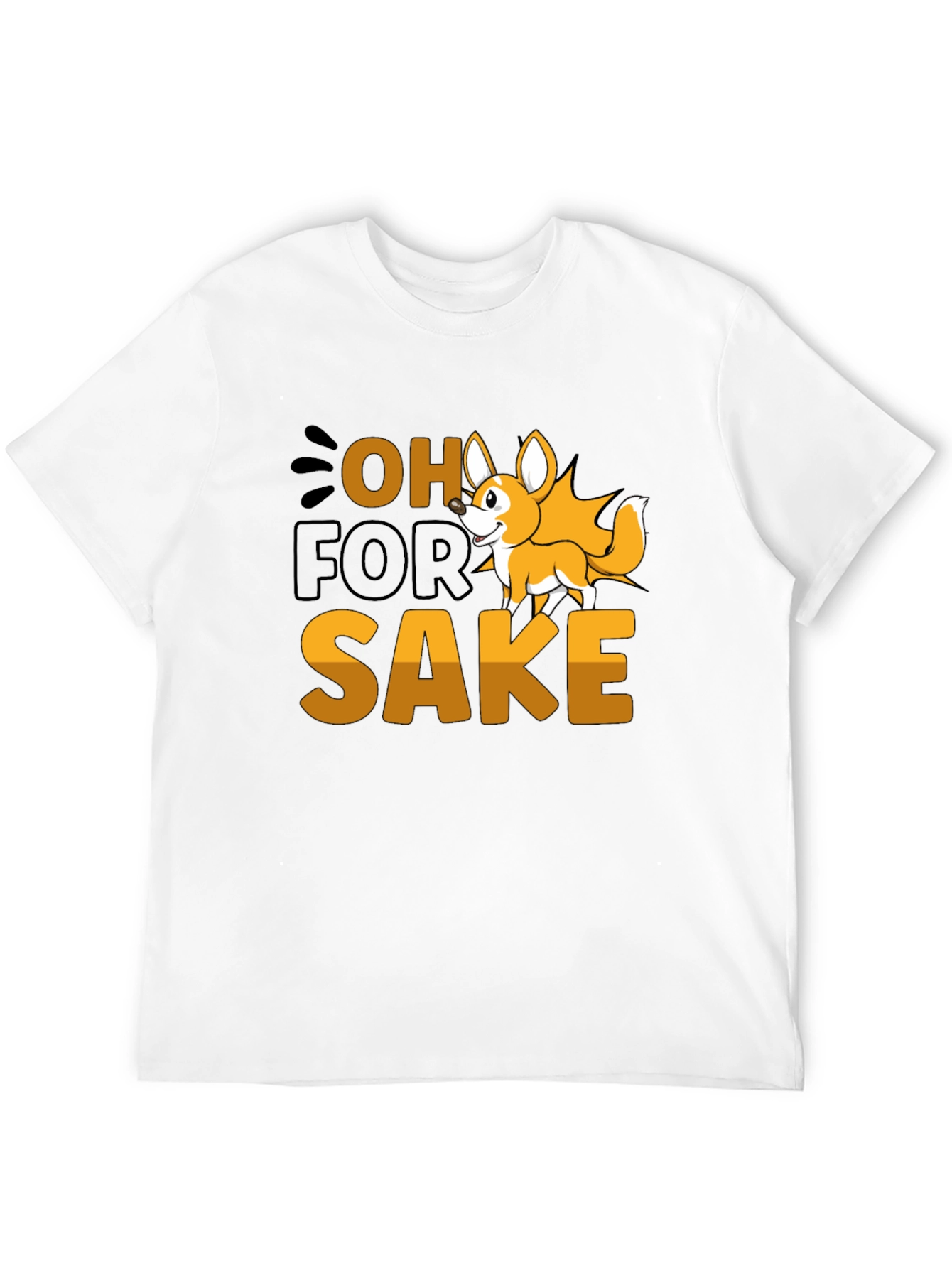Oh For Fox Sake T-Shirt Funny Animal Tee