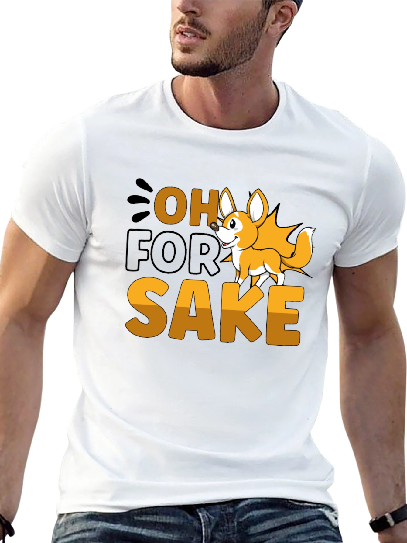 Oh For Fox Sake T-Shirt Funny Animal Tee