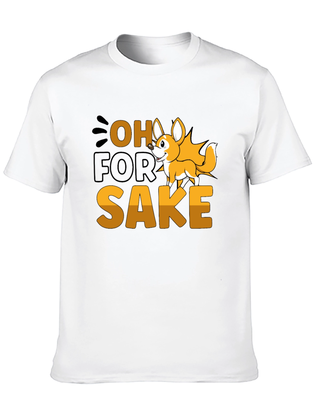 Oh For Fox Sake T-Shirt Funny Animal Tee