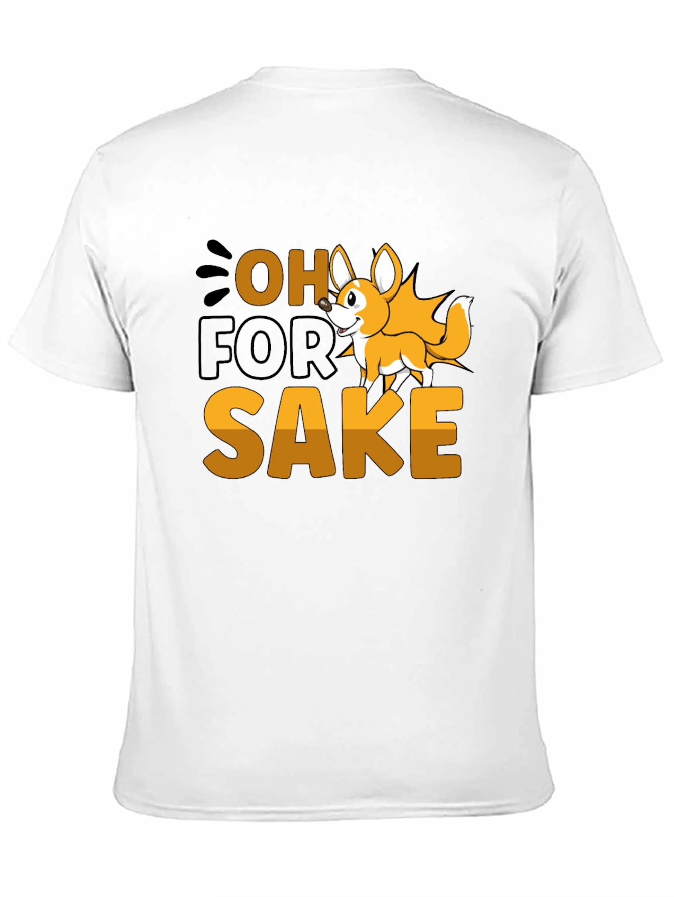 Oh For Fox Sake T-Shirt Funny Animal Tee