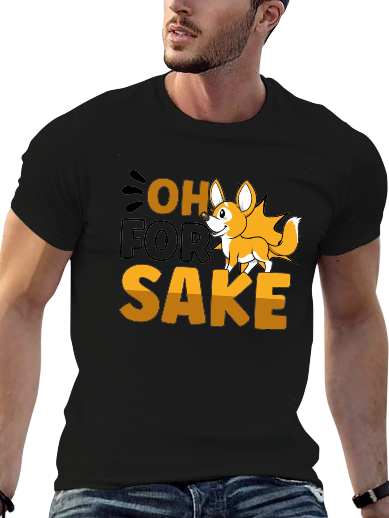 Oh For Fox Sake T-Shirt Funny Animal Tee