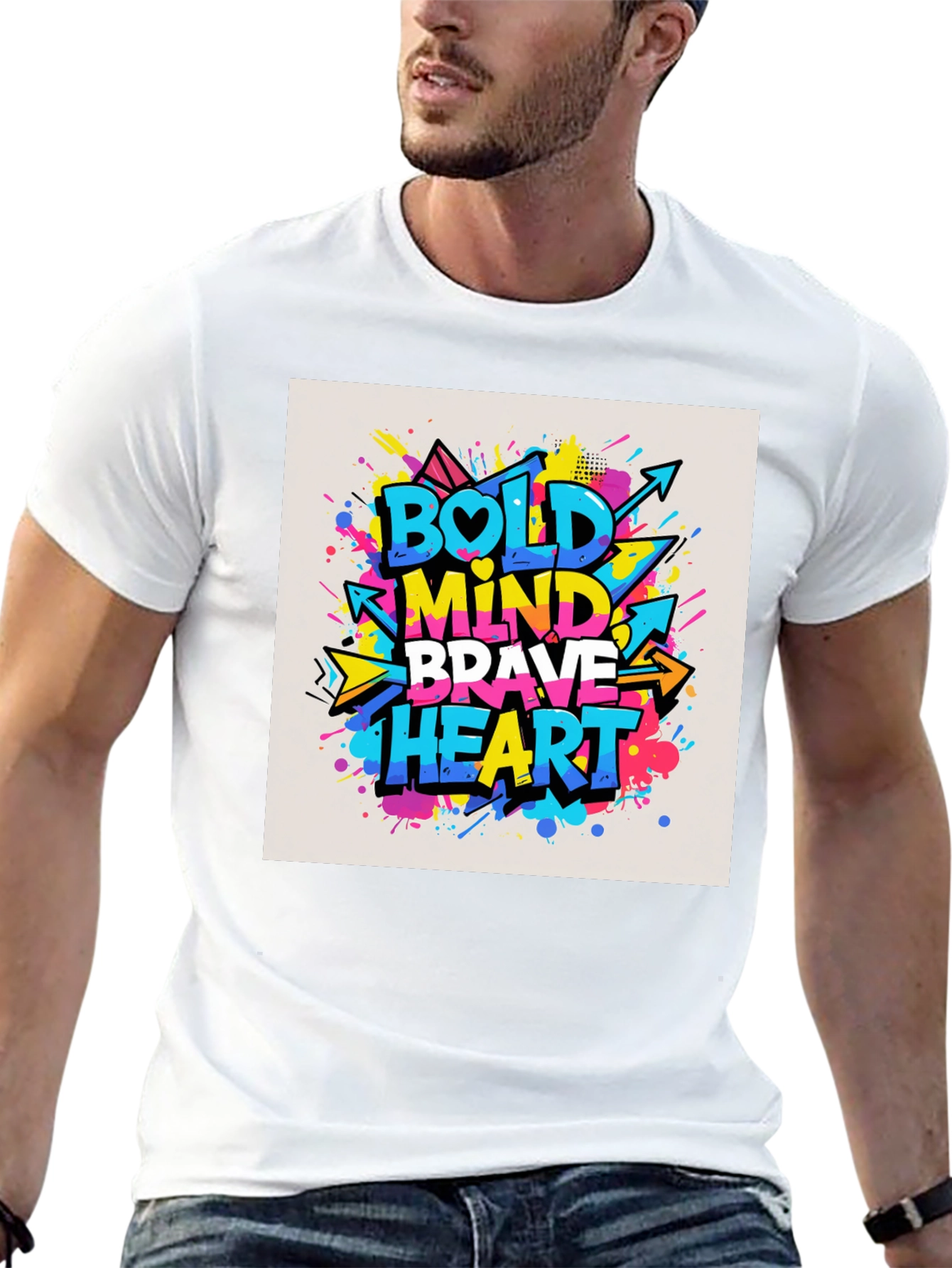 Bold Mind Brave Heart Graphic Tee