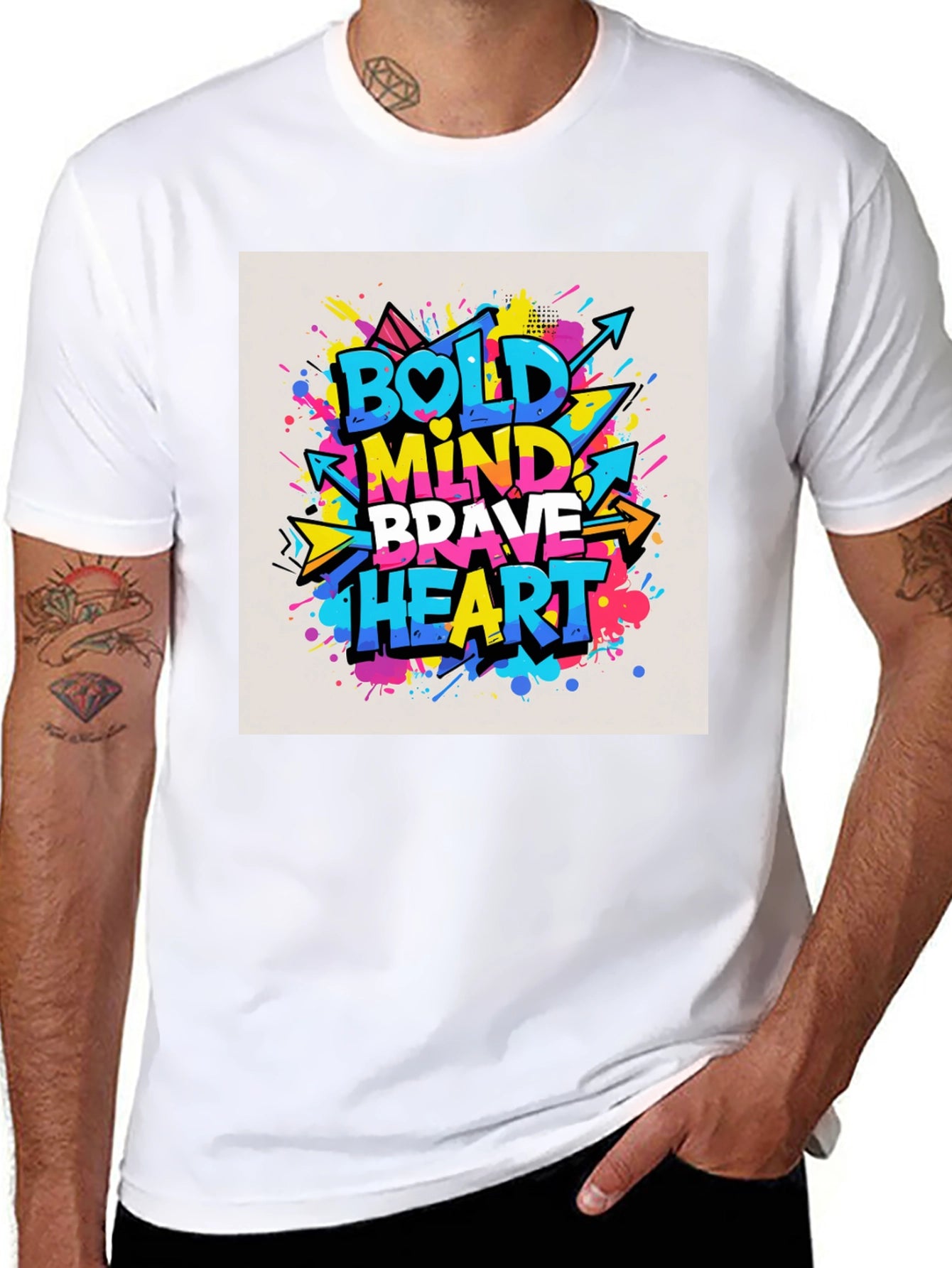 Bold Mind Brave Heart Graphic Tee