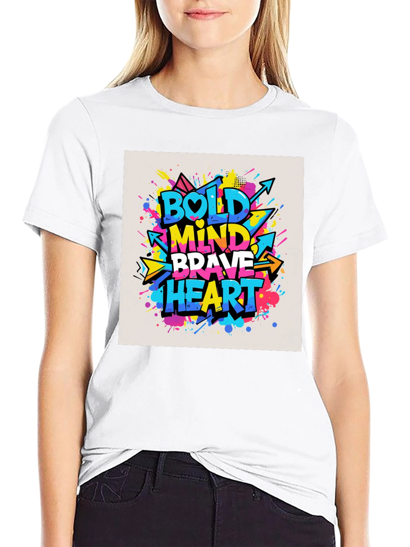Bold Mind Brave Heart Graphic Tee