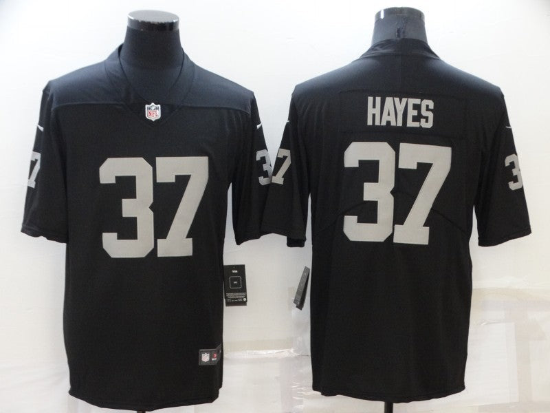 Men's Las Vegas Raiders Lester Hayes #37 Black Game Jerseys
