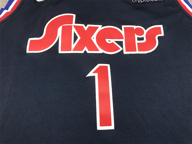 Men's Philadelphia 76ers James Harden Navy 2021/22 Swingman Jerseys City Edition