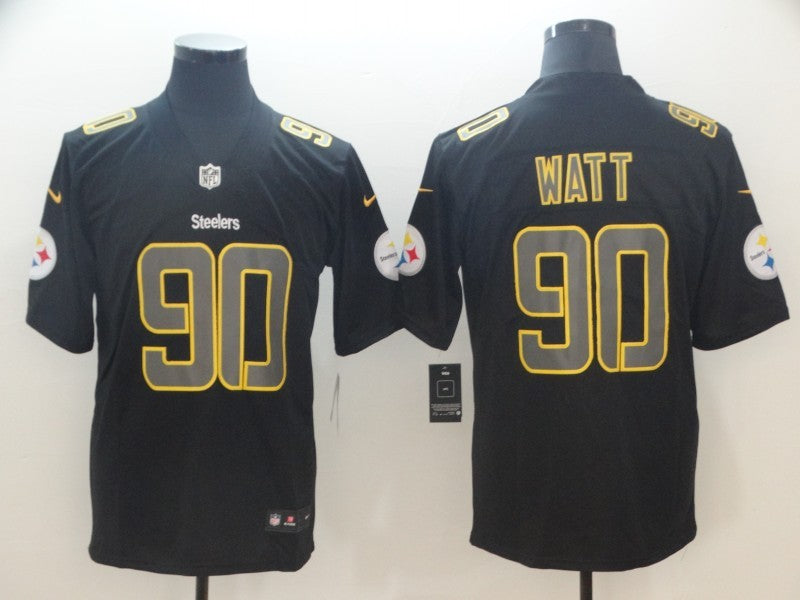 Men's Pittsburgh Steelers T.J. Watt Black Game Jerseys