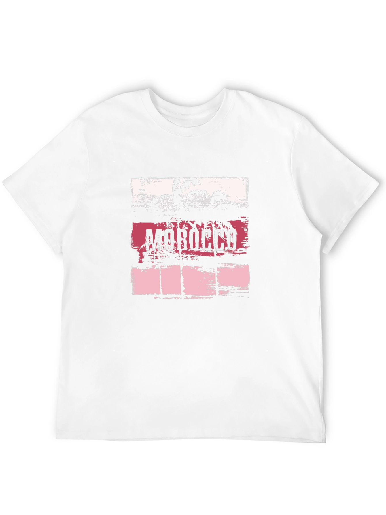 Morocco Palm Tree Graphic T-Shirt