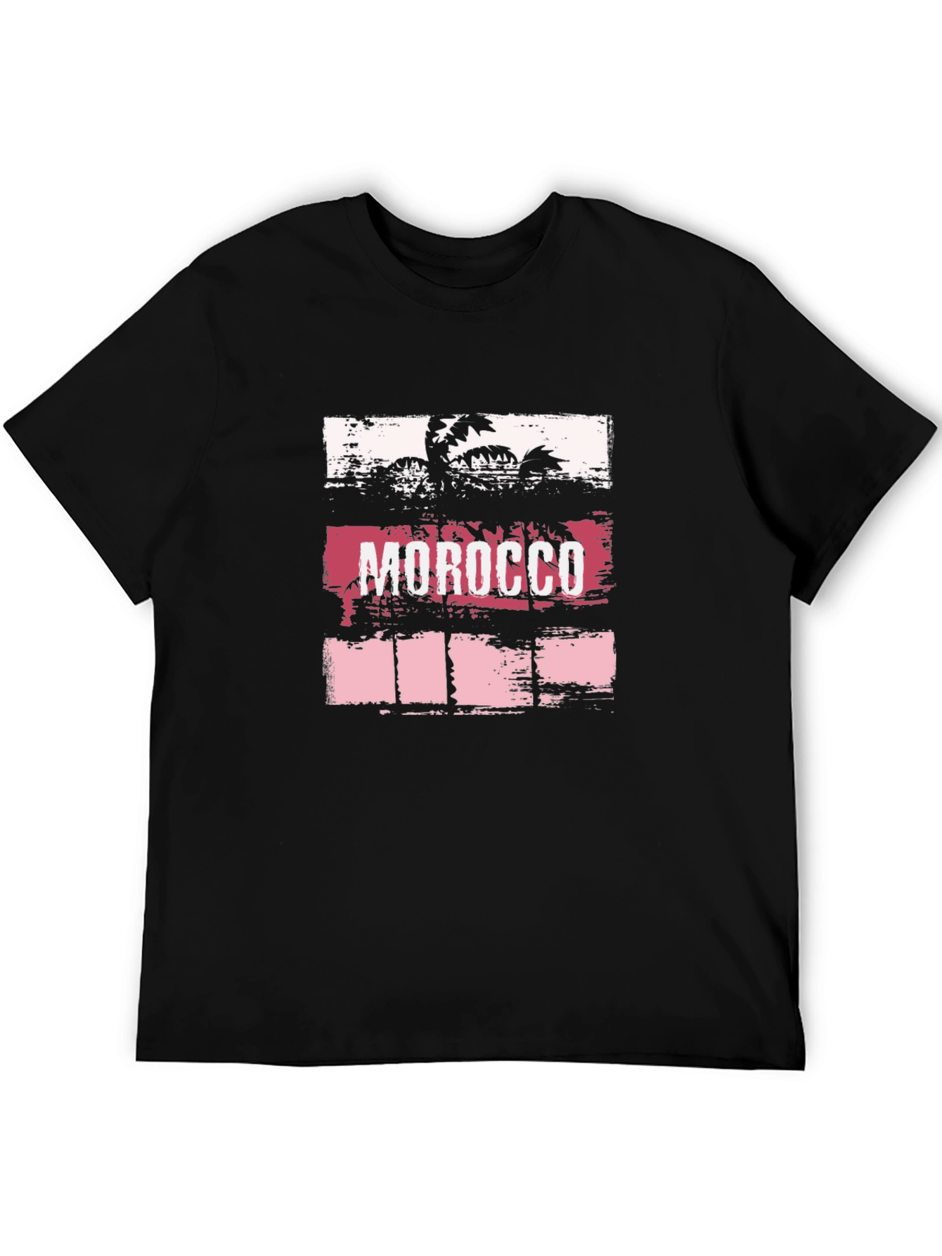 Morocco Palm Tree Graphic T-Shirt