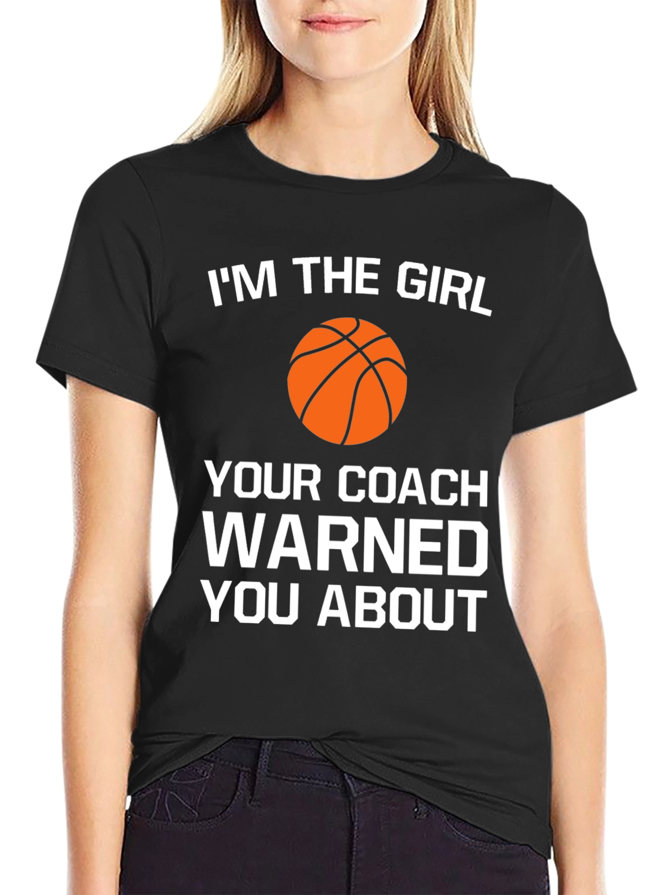 Im The Girl Basketball T-Shirt