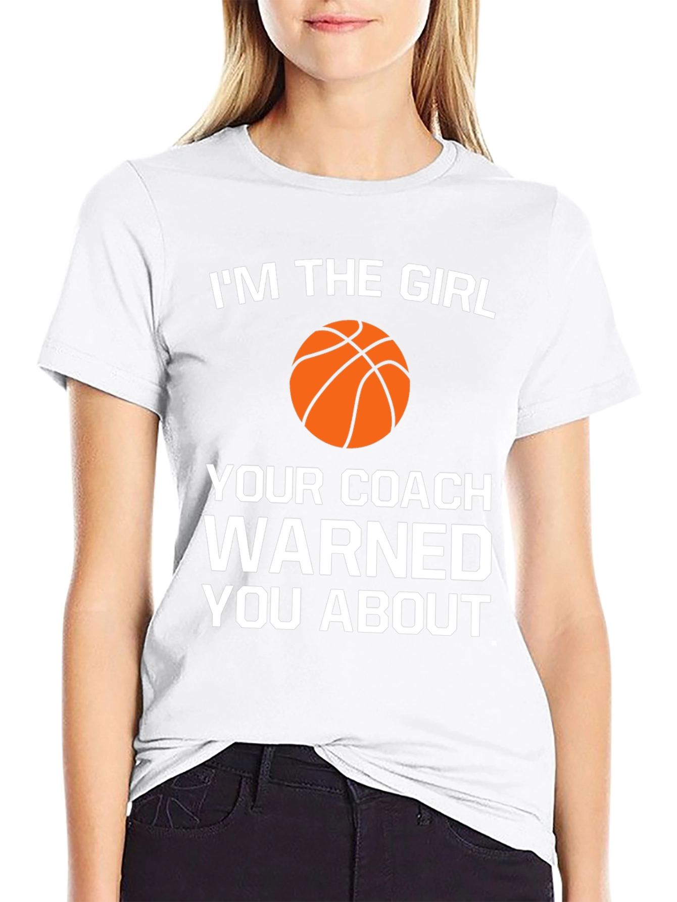 Im The Girl Basketball T-Shirt