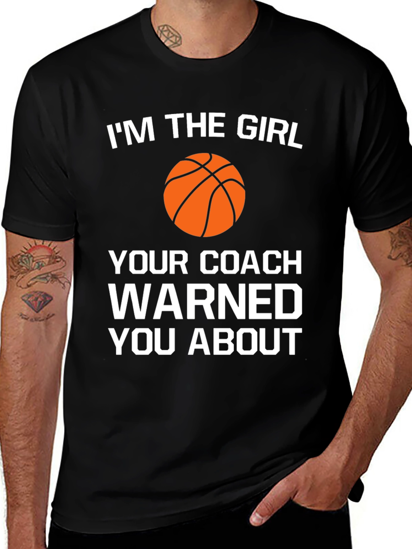 Im The Girl Basketball T-Shirt