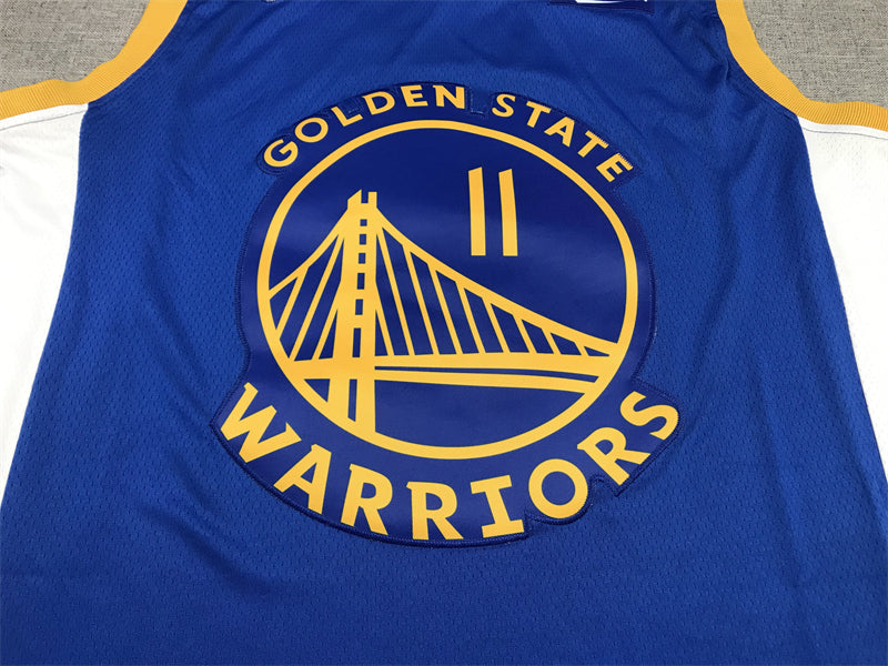 Men's Golden State Warriors Klay Thompson #11 Royal 2022/23 Fast Break Replica Player Jerseys - Icon Edition