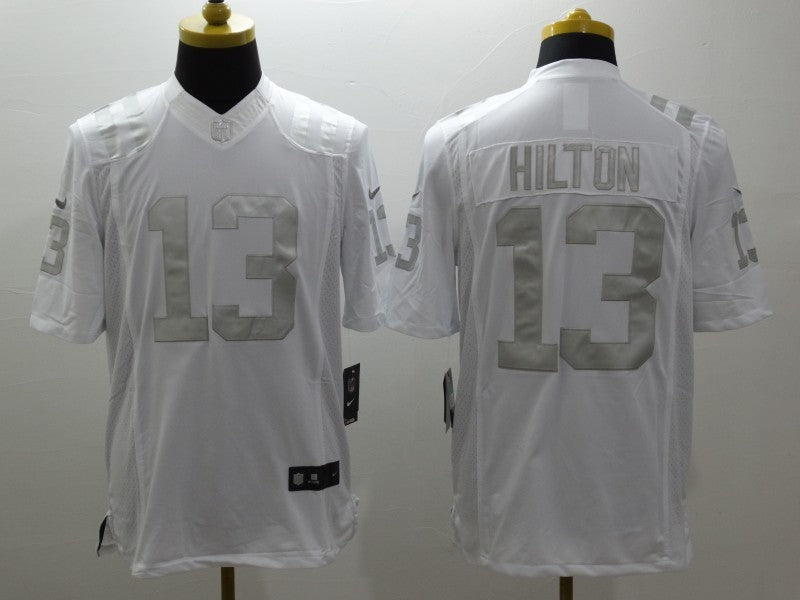 Men's Indianapolis Colts T.Y. Hilton #13 White Game Jerseys