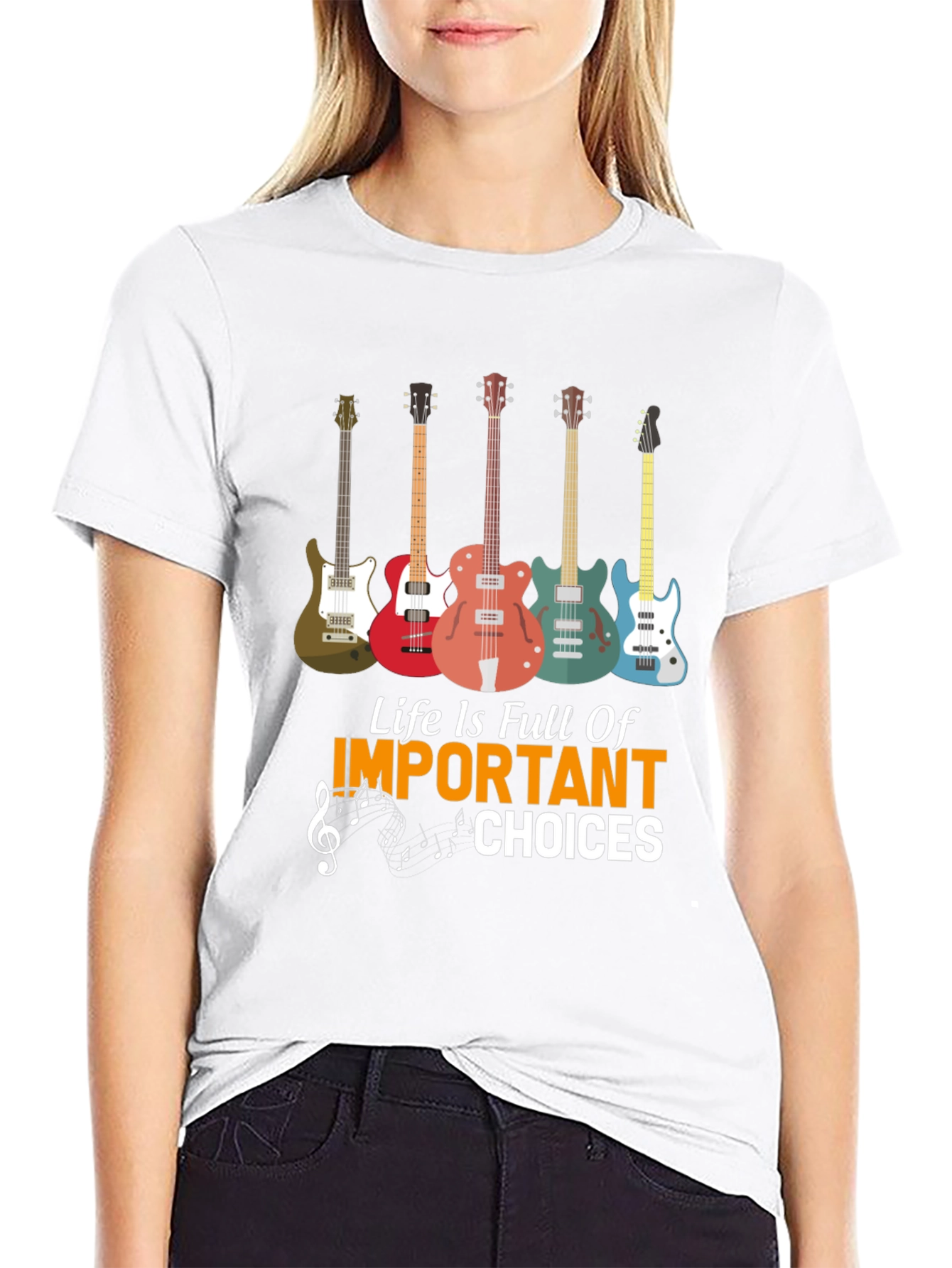 Guitar Life Choices Graphic Tee - Music Lover