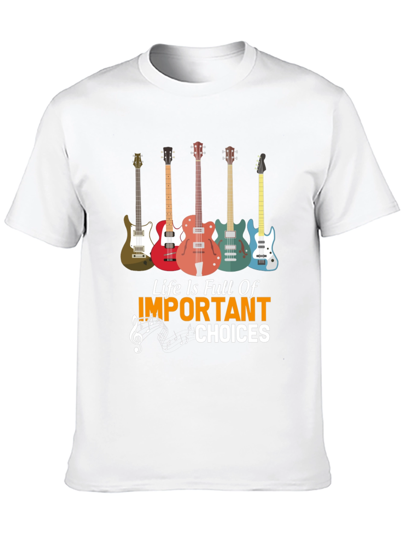 Guitar Life Choices Graphic Tee - Music Lover