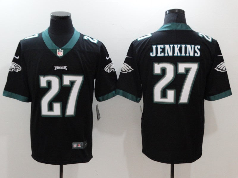 Men's Philadelphia Eagles Malcom Jenkins #27 Black Game Jerseys