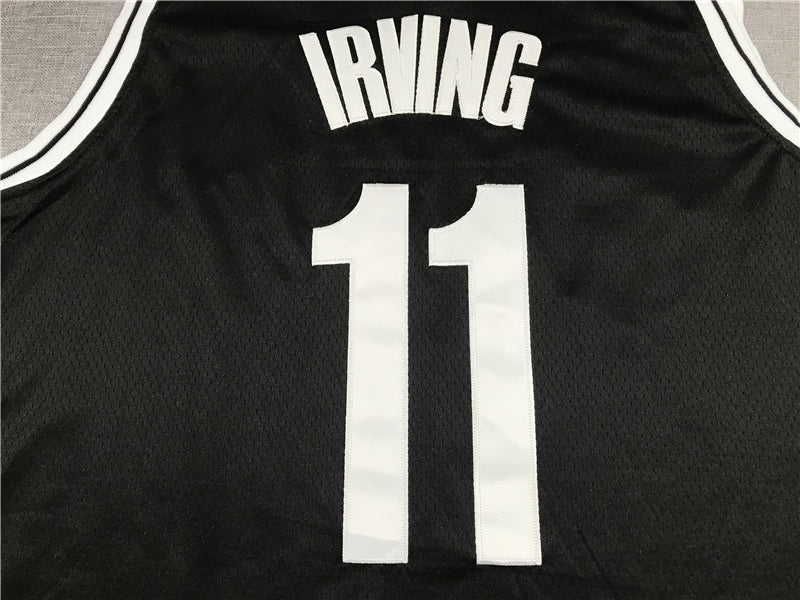 Men's Brooklyn Nets Kyrie Irving #11 Black 2022/23 Swingman Jerseys - Icon Edition