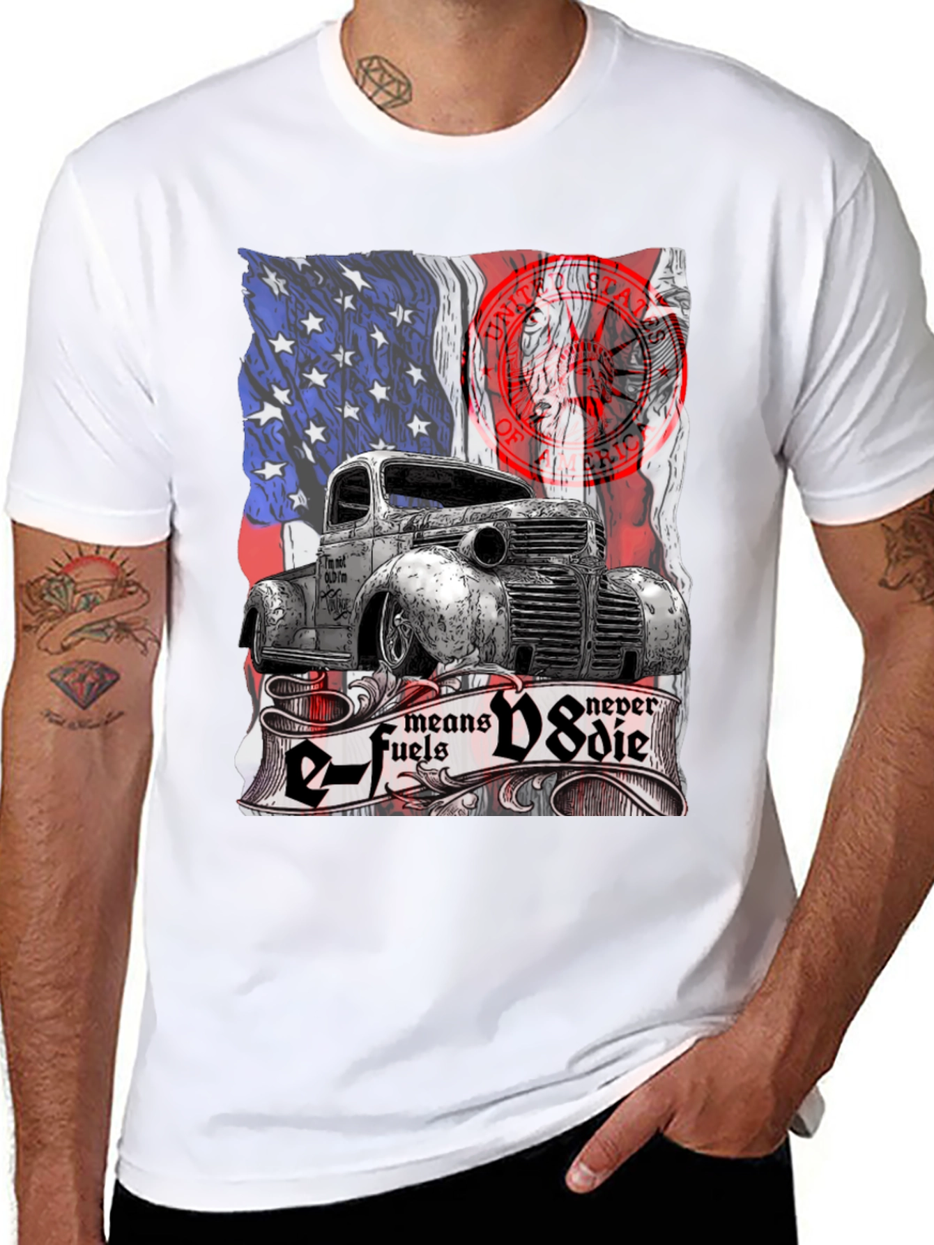 E-fuels Never Die T-Shirt