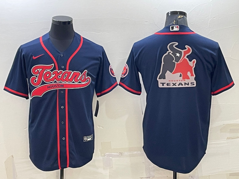 Men's Houston Texans Navy Game Jerseys