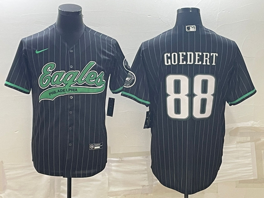 Men's Philadelphia Eagles Dallas Goedert #88 Black Player Jerseys Joint Edition