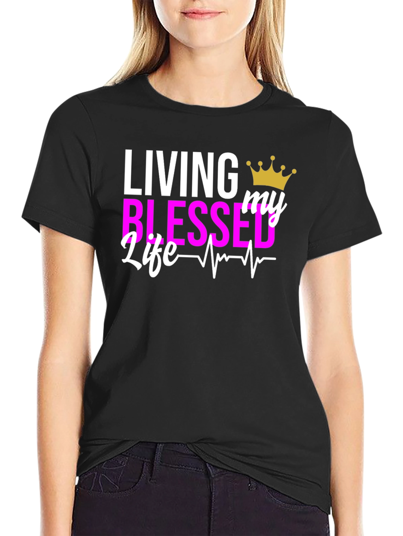 Living My Blessed Life Graphic Tee