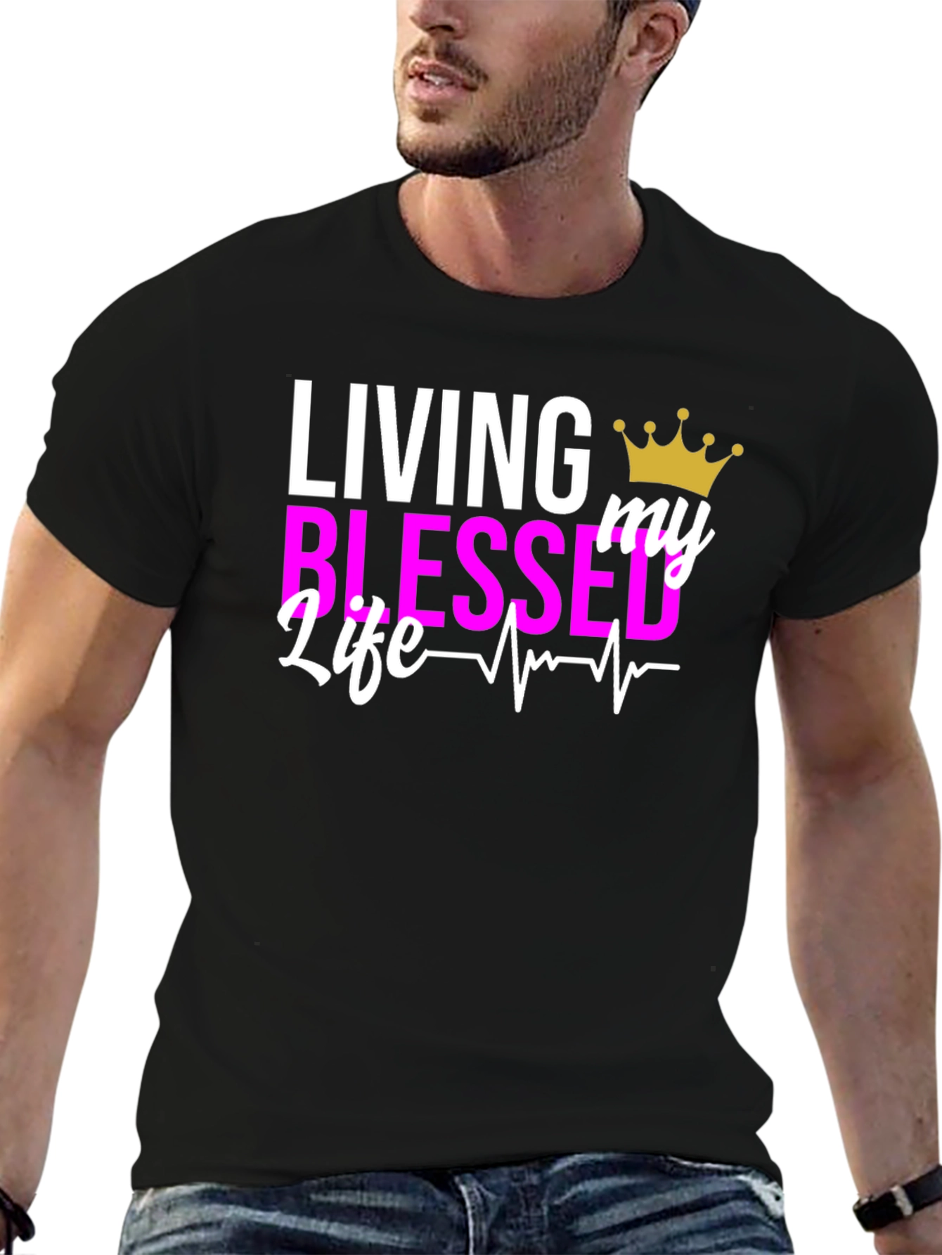 Living My Blessed Life Graphic Tee
