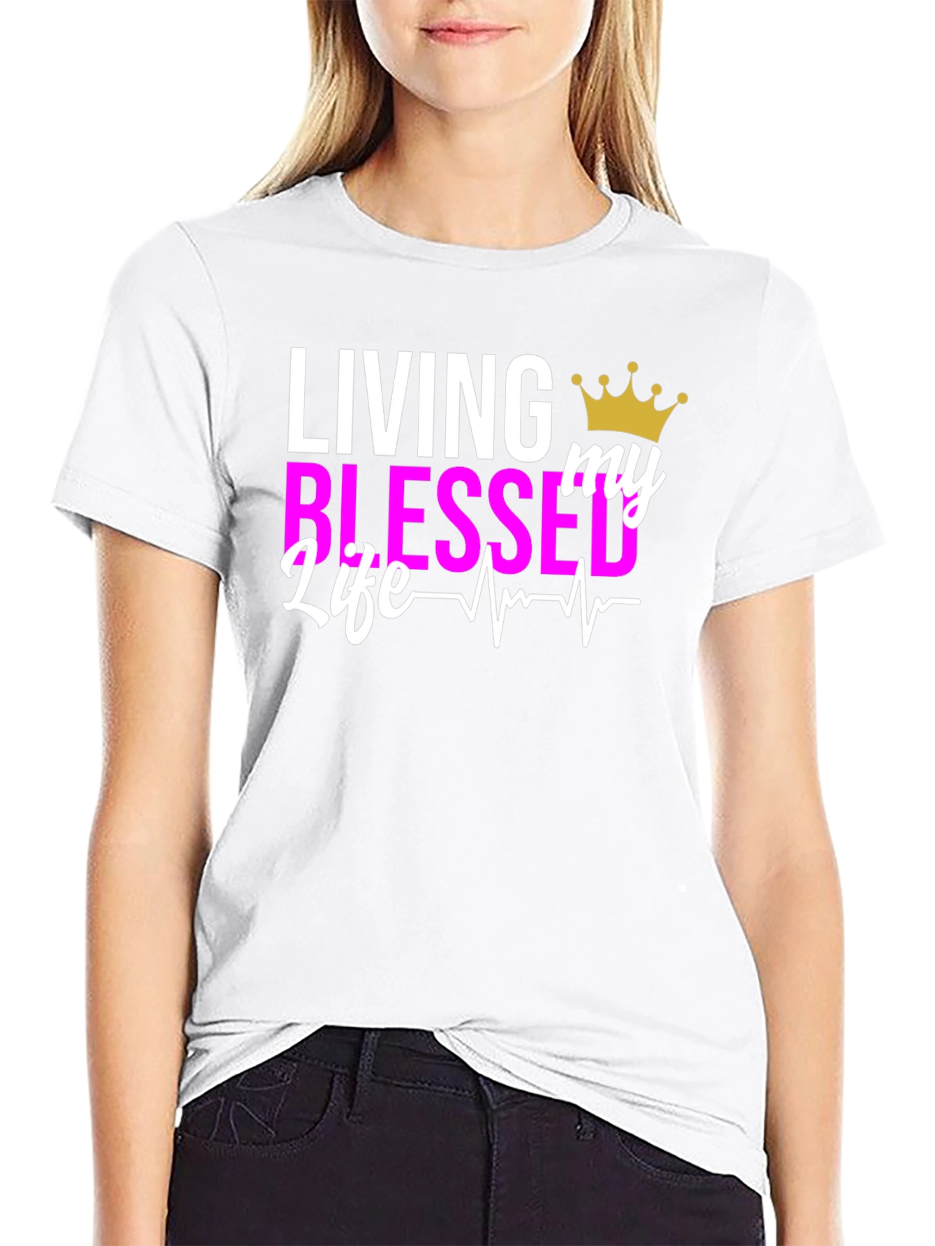 Living My Blessed Life Graphic Tee