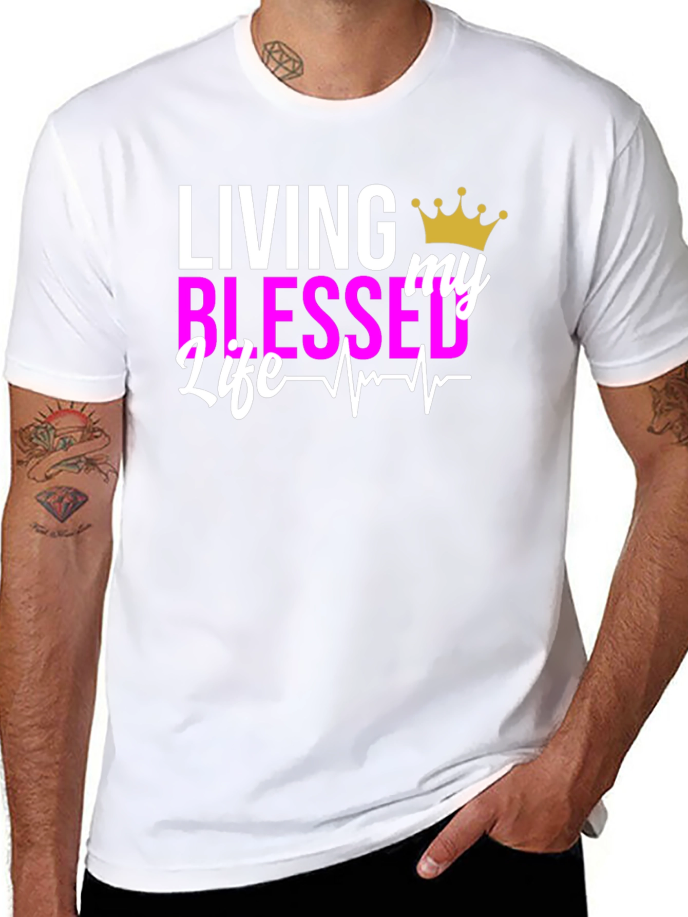 Living My Blessed Life Graphic Tee