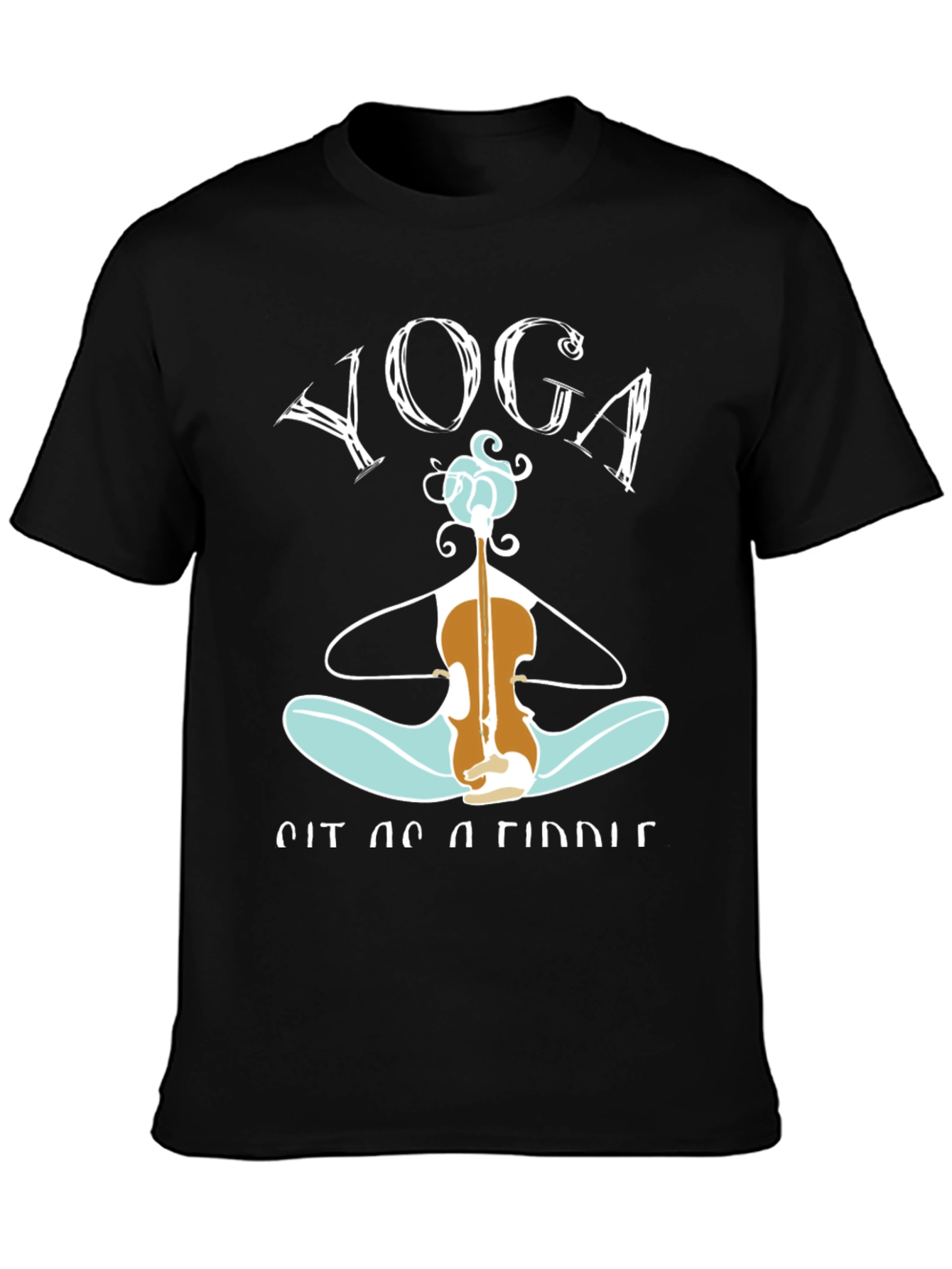 Yoga Sit as a Fiddle T-Shirt