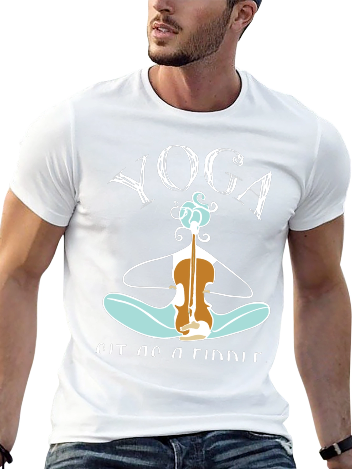 Yoga Sit as a Fiddle T-Shirt