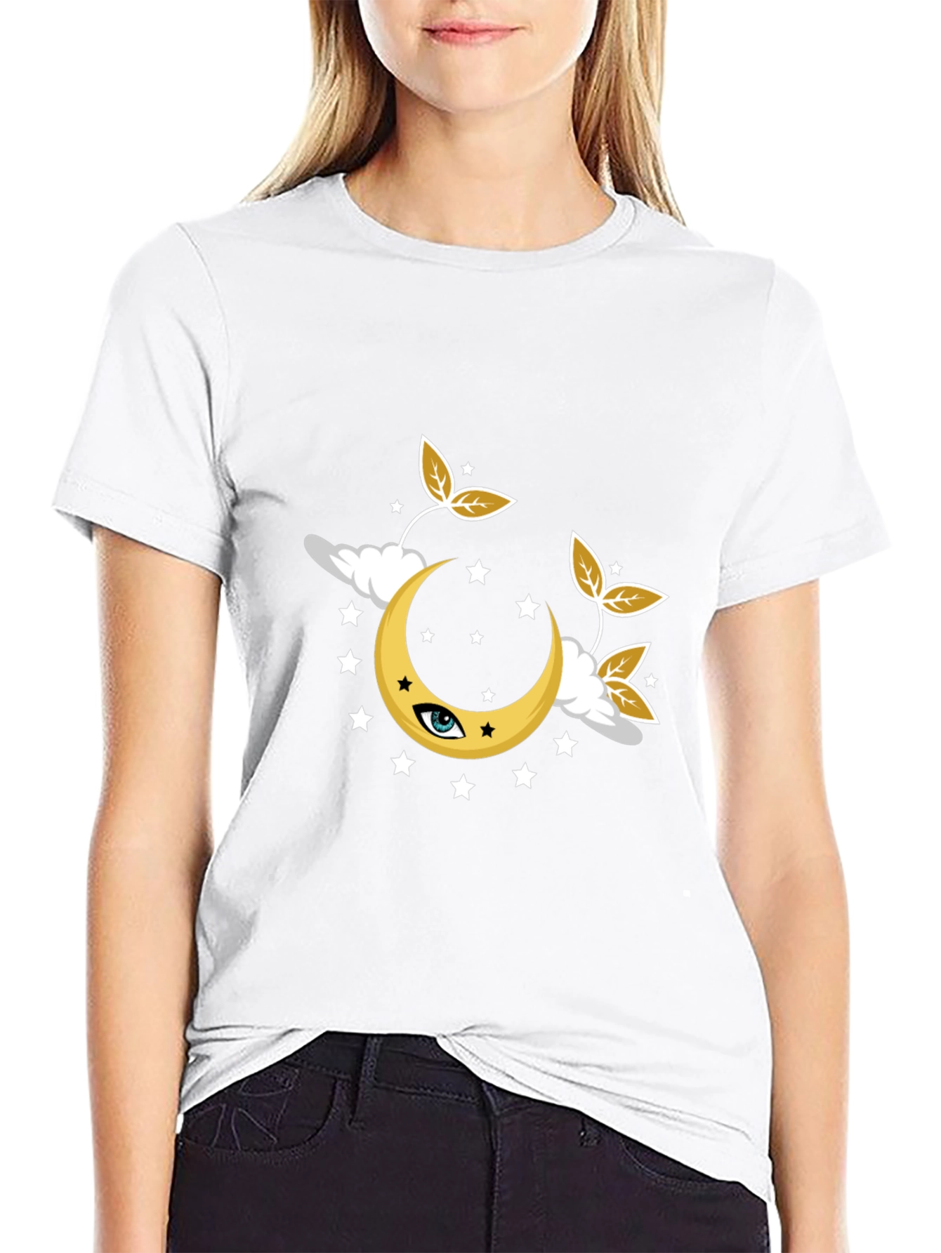Celestial Dreams Black T-Shirt