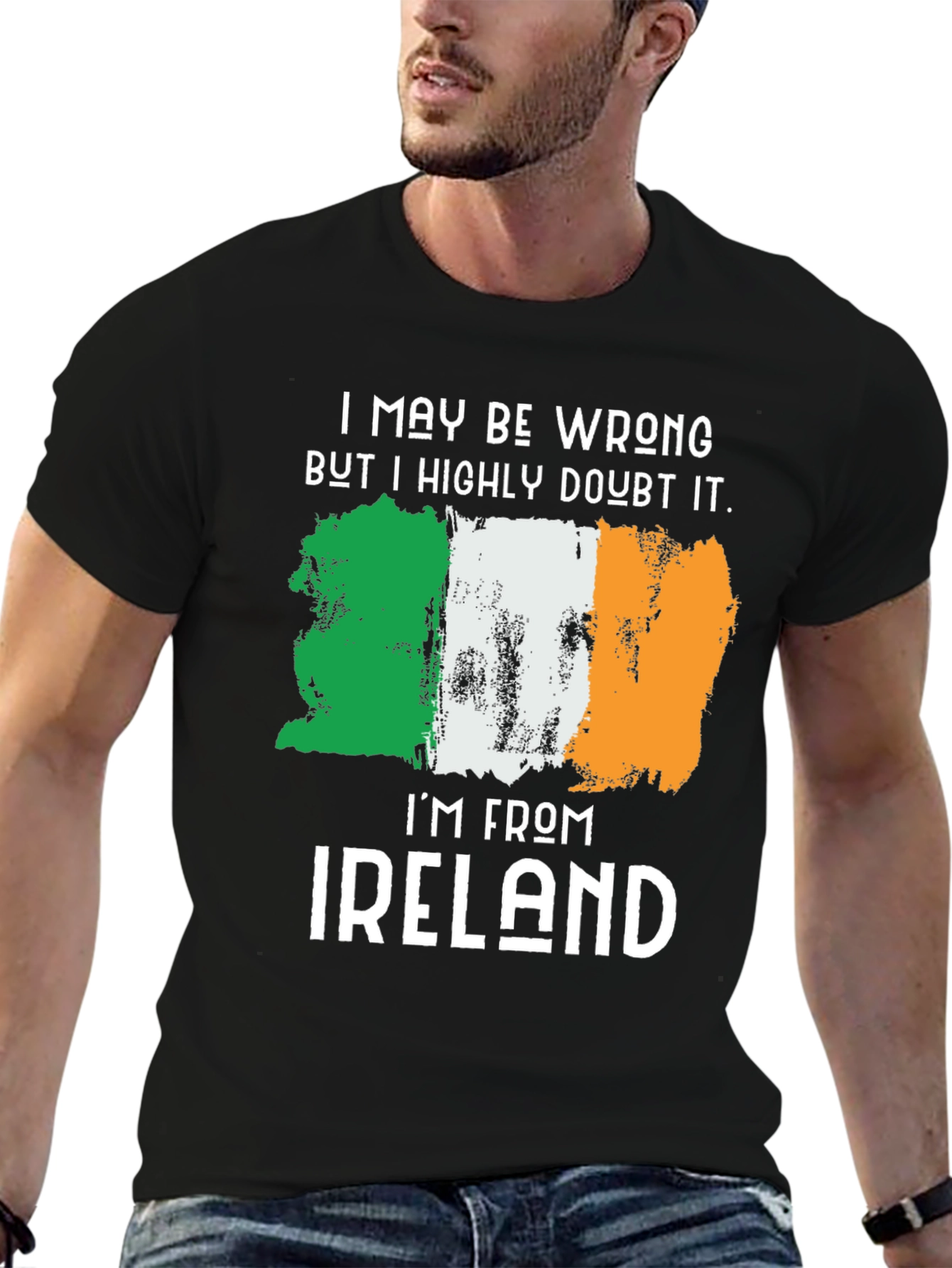 Funny Irish Flag T-Shirt - I May Be Wrong