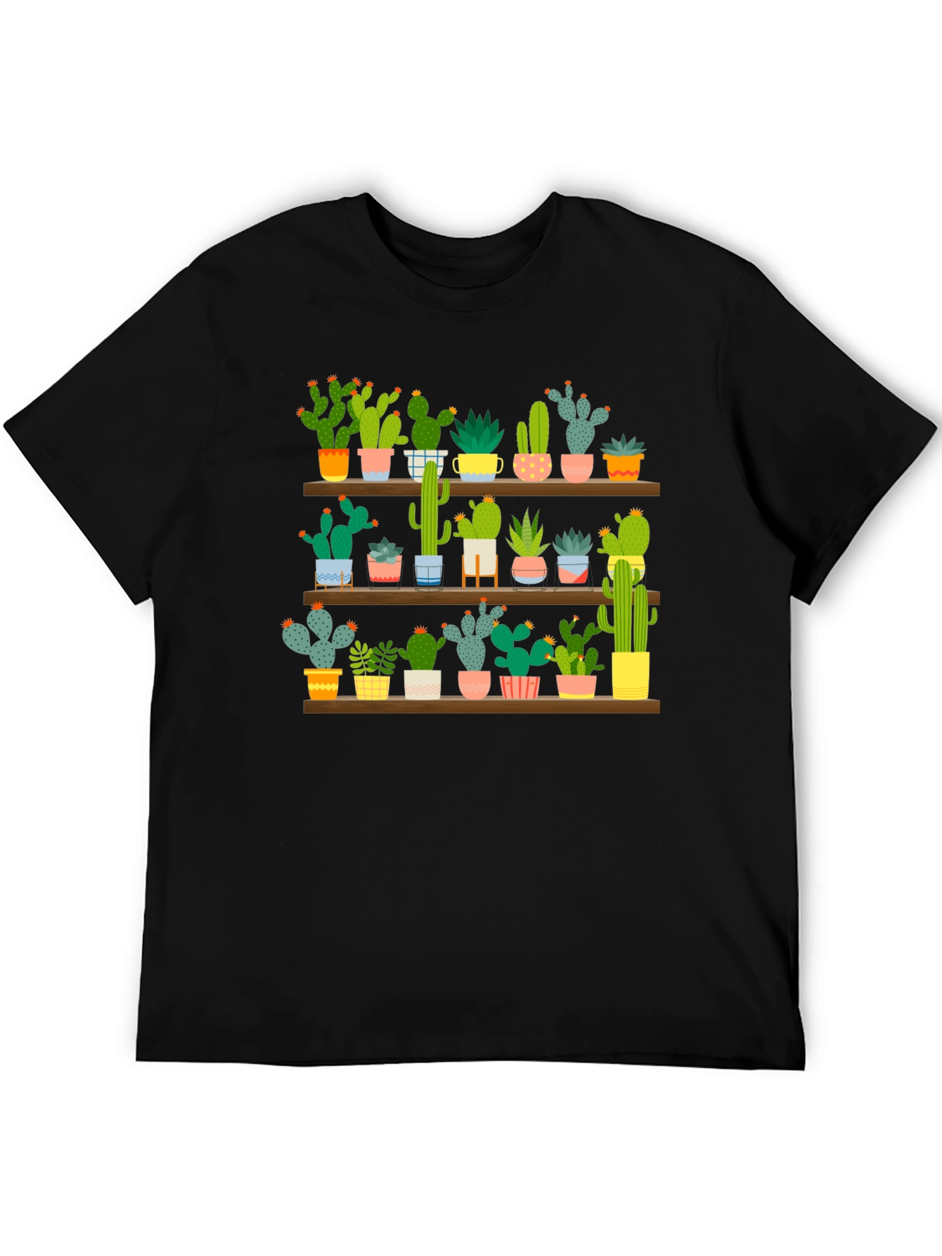 Cactus Shelf Graphic T-Shirt
