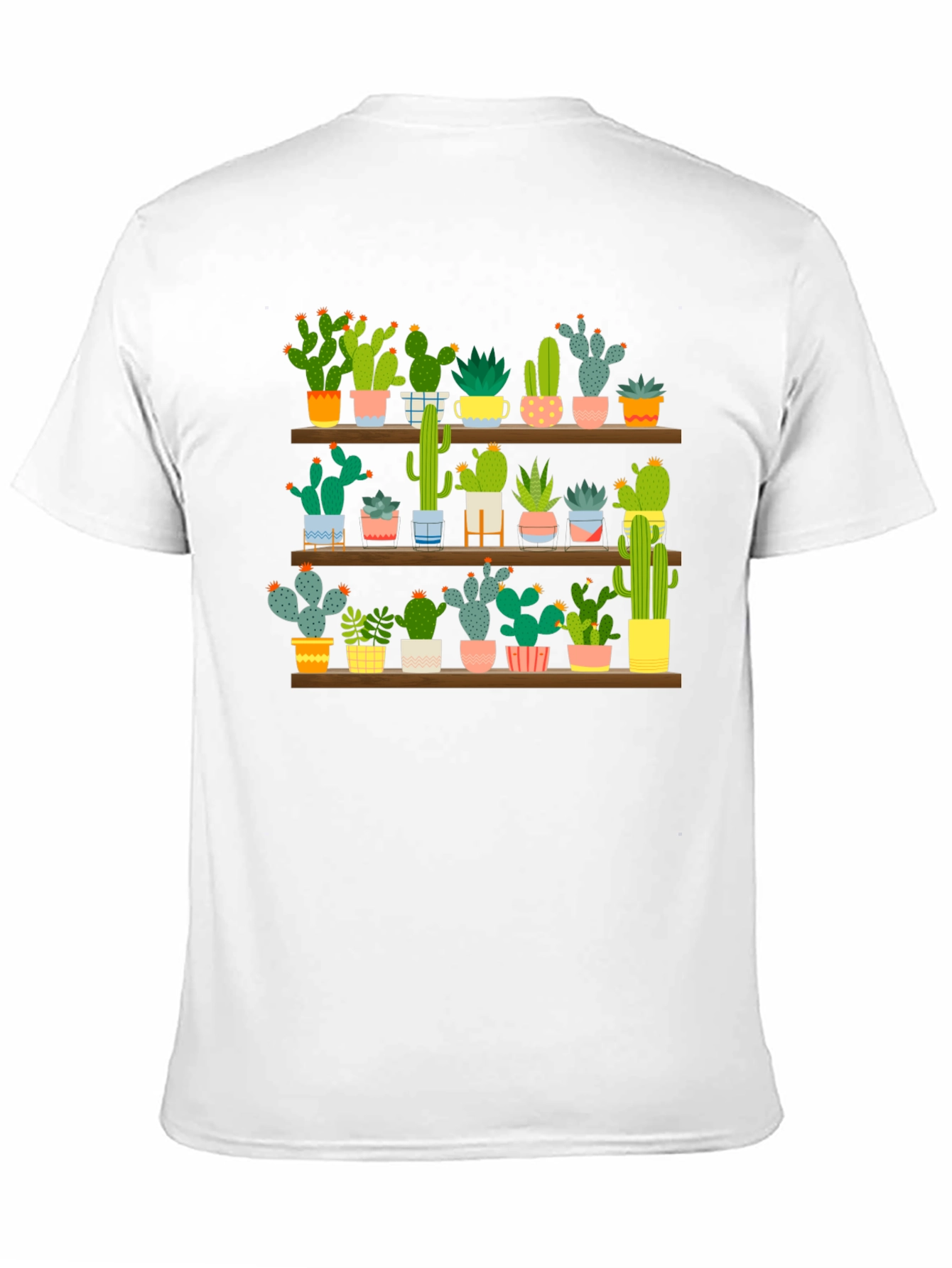 Cactus Shelf Graphic T-Shirt