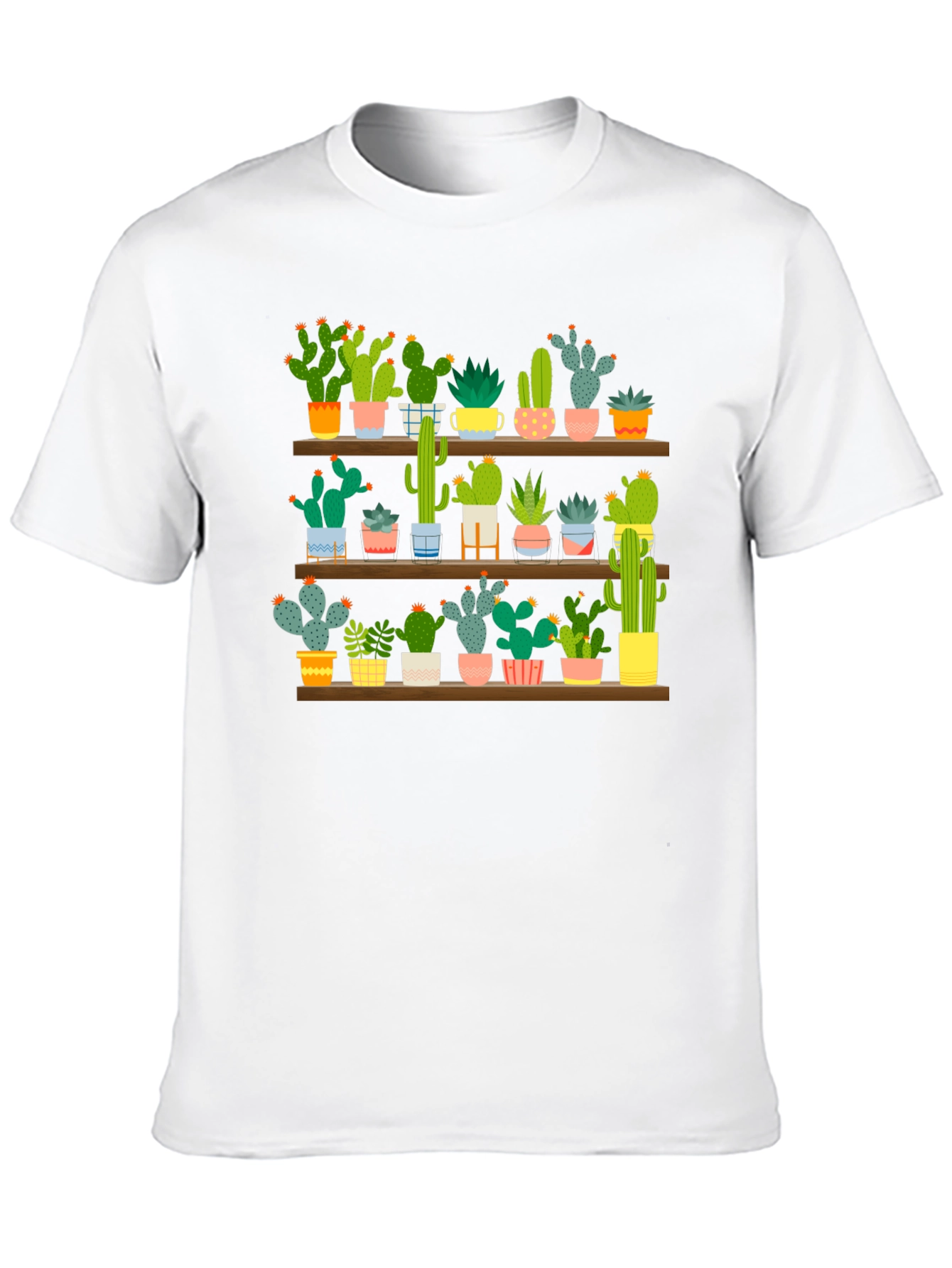 Cactus Shelf Graphic T-Shirt