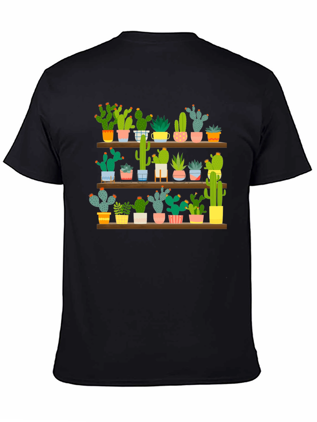 Cactus Shelf Graphic T-Shirt