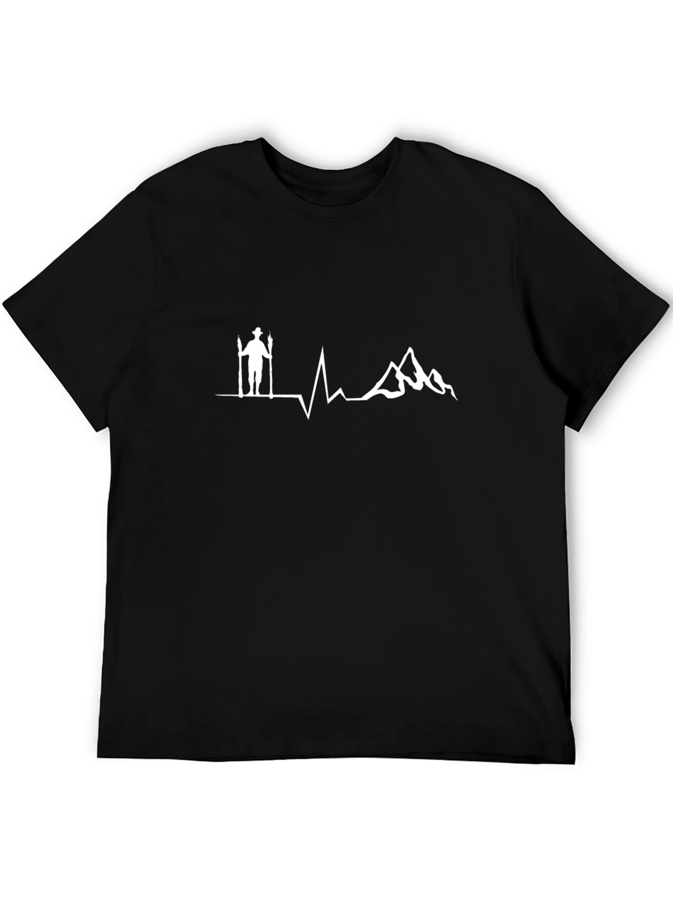 Hiking Heartbeat T-Shirt - Adventure Tee