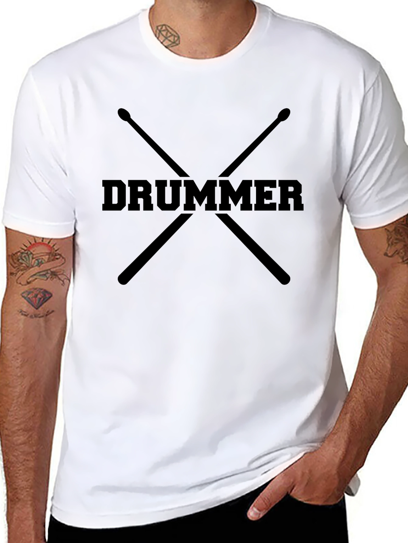 Drummer T-Shirt - Music Lover Tee