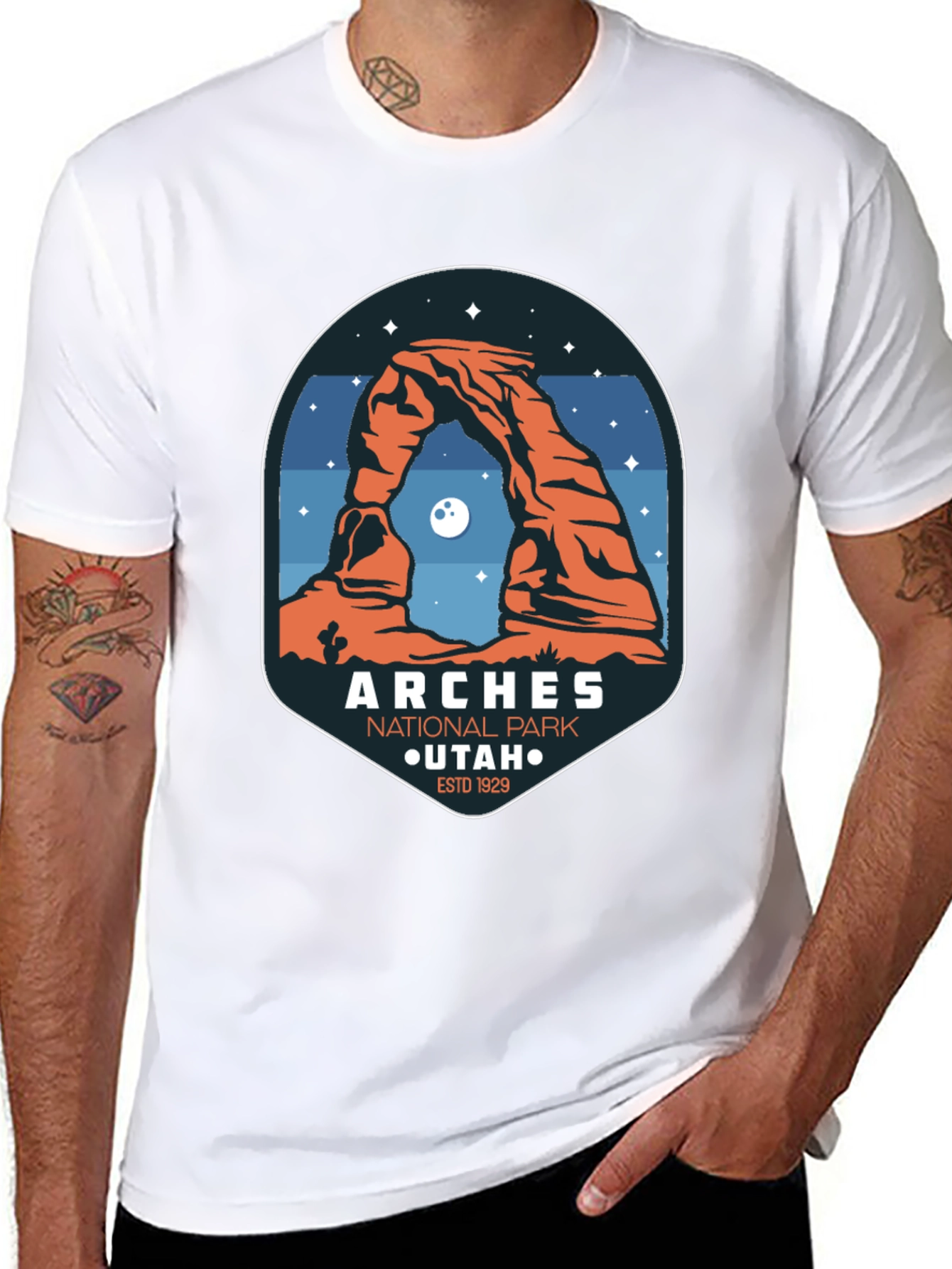 Arches National Park Graphic Tee - Utah Travel Shirt