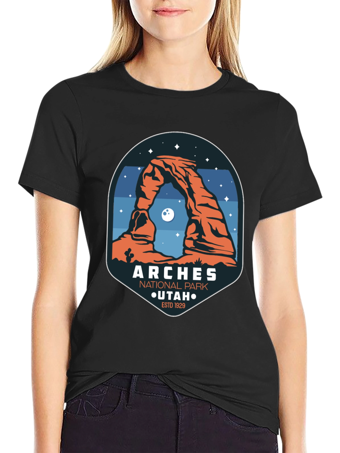 Arches National Park Graphic Tee - Utah Travel Shirt