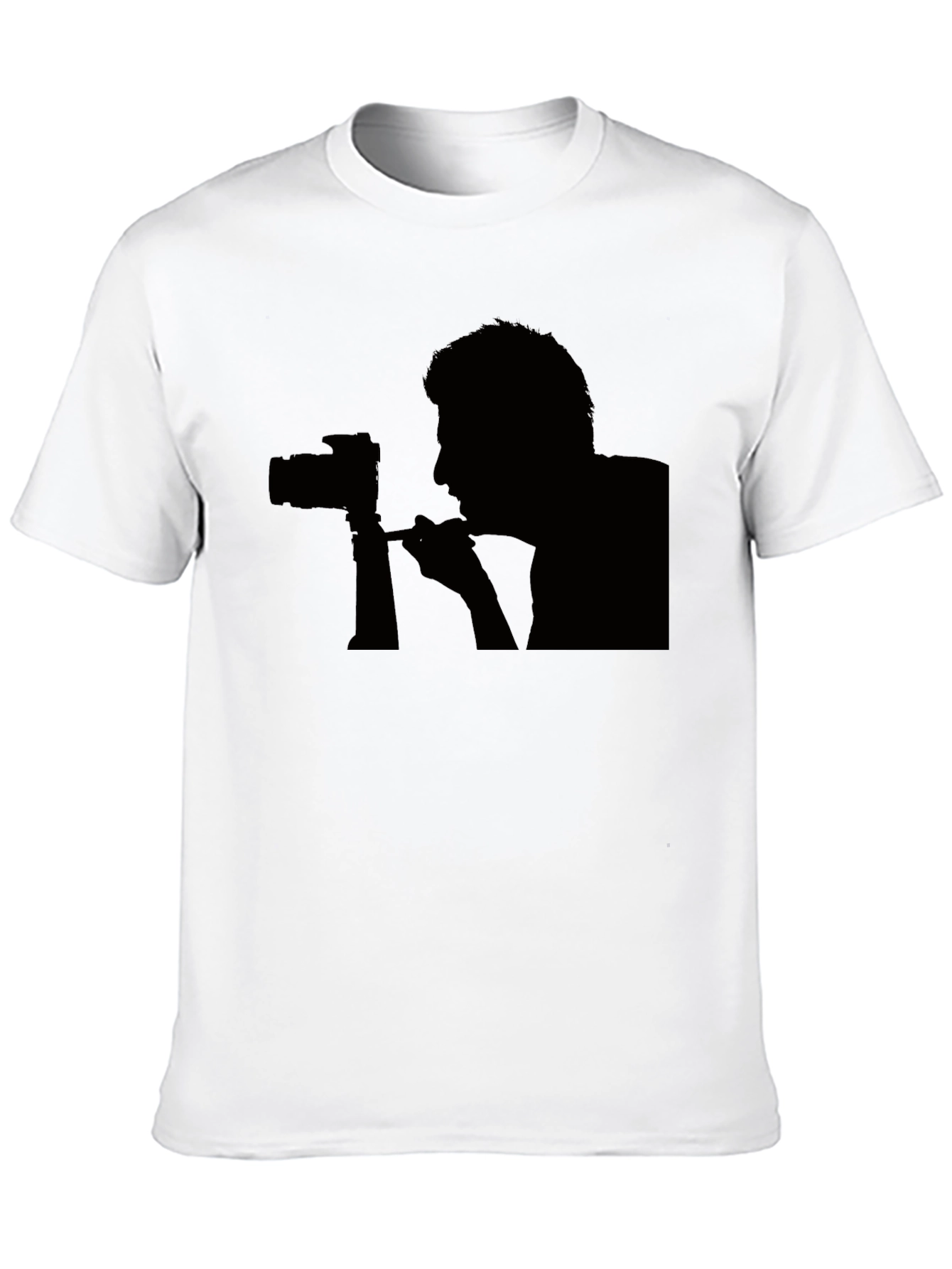 Photographer Silhouette Graphic T-Shirt