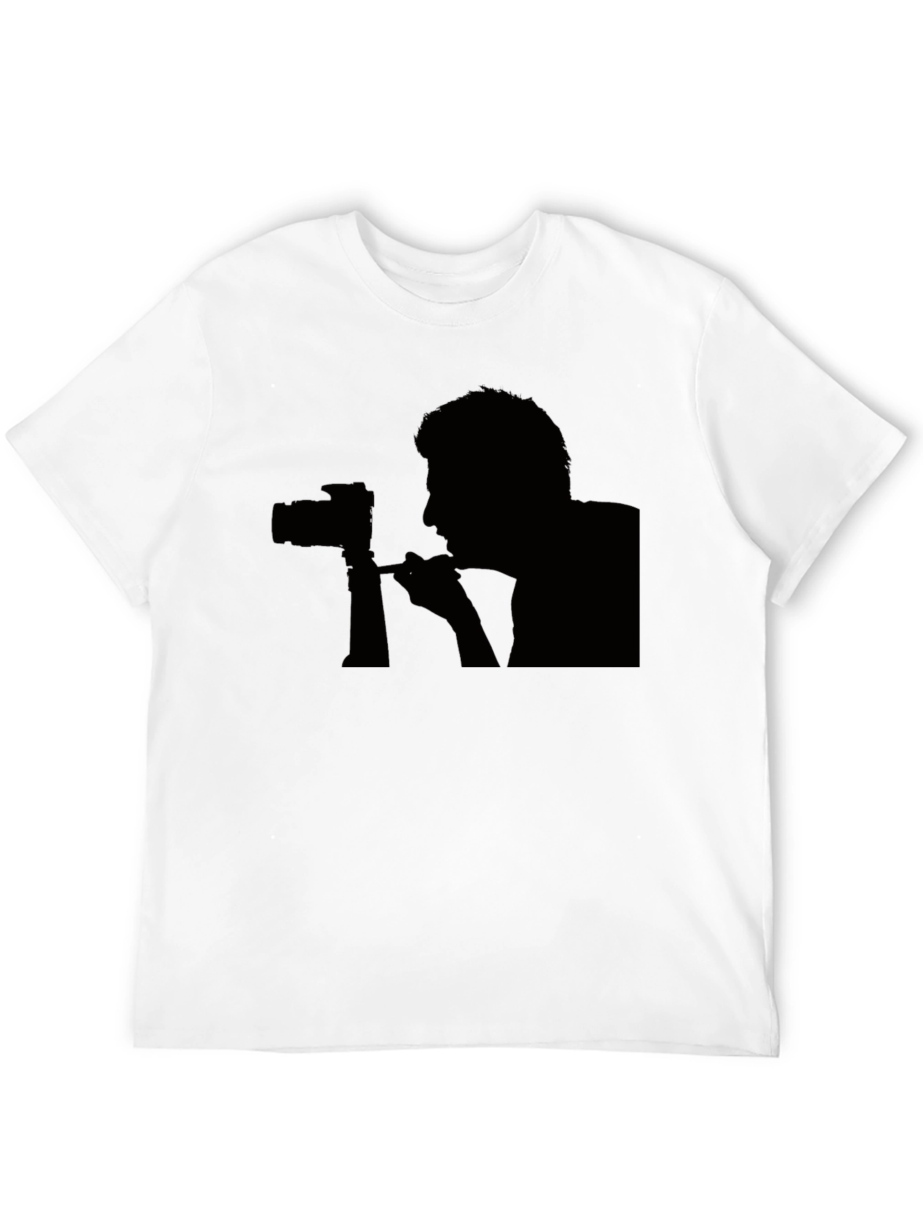 Photographer Silhouette Graphic T-Shirt