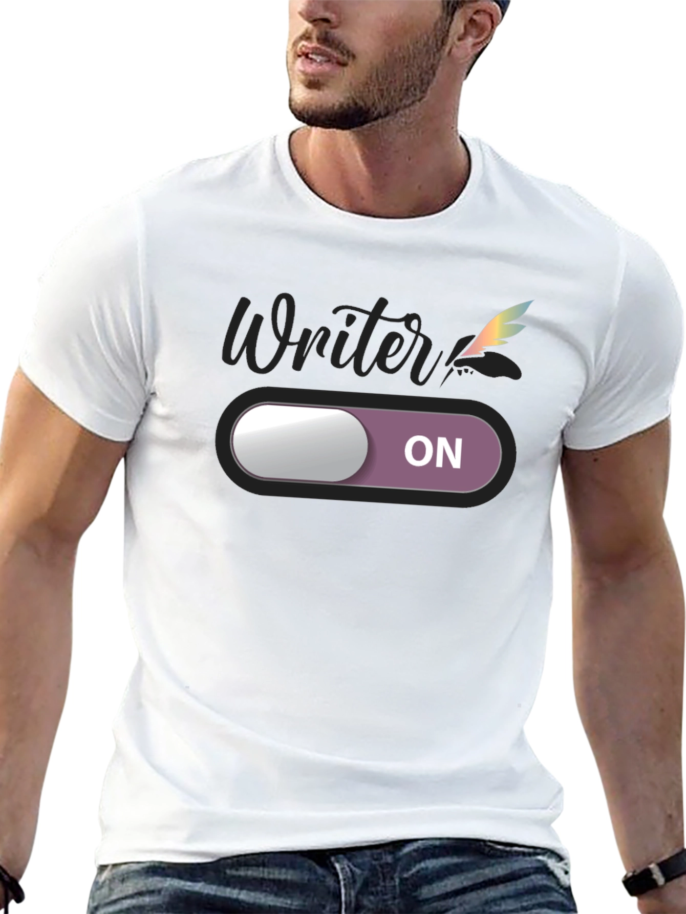 Writer Mode On T-Shirt -  Creative Inspiration!