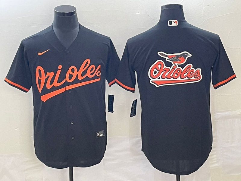 Men's Baltimore Orioles Black Alternate Replica Team Jerseys